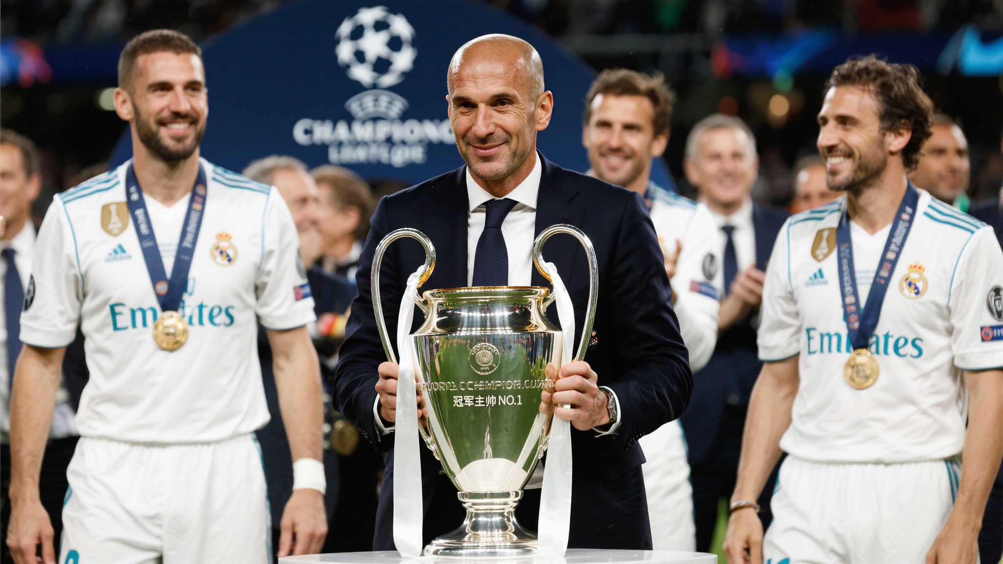 欧冠历史最佳主帅之争：双冠多将，齐祖三连霸